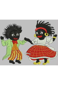 Chi150 - Golliwog dancing couple